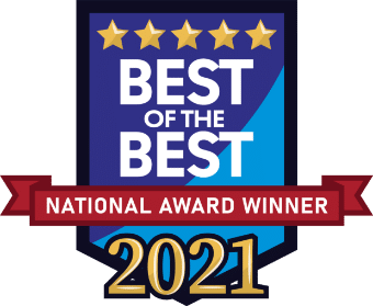 Best of the Best National Award Winner 2021 graphic